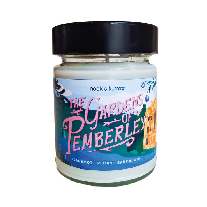 The Gardens of Pemberley | candle Nook & Burrow