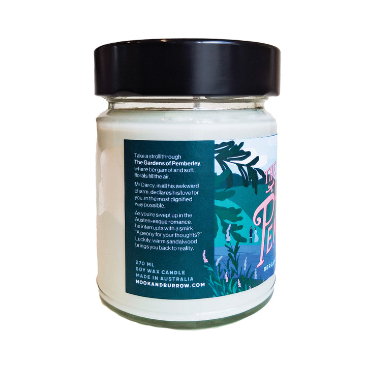 The Gardens of Pemberley | candle Nook & Burrow