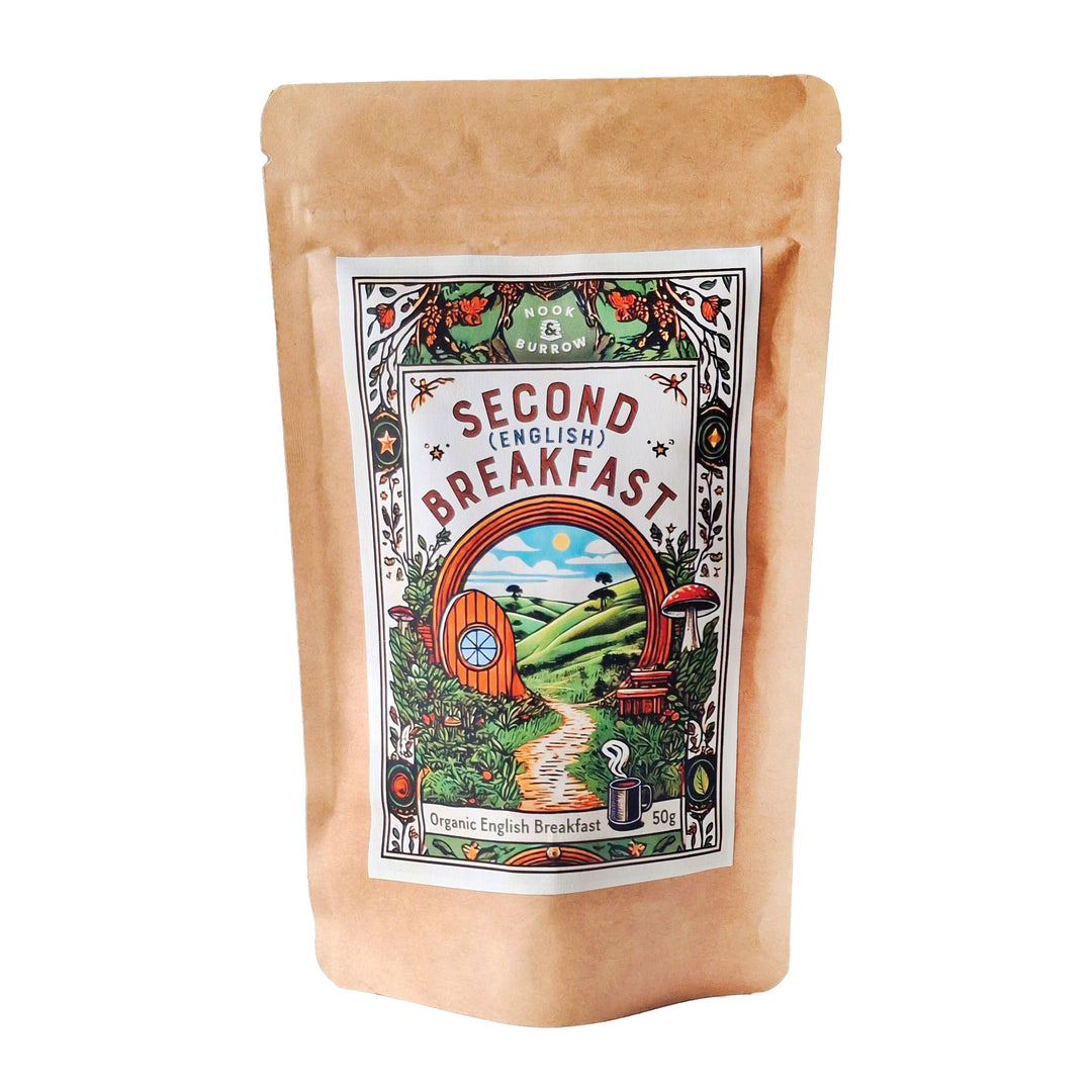 Second (English) Breakfast tea front