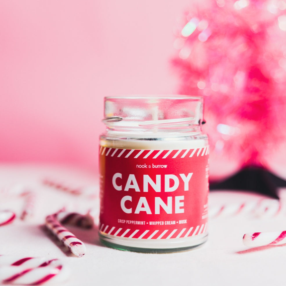 Candy Cane | candle Nook & Burrow