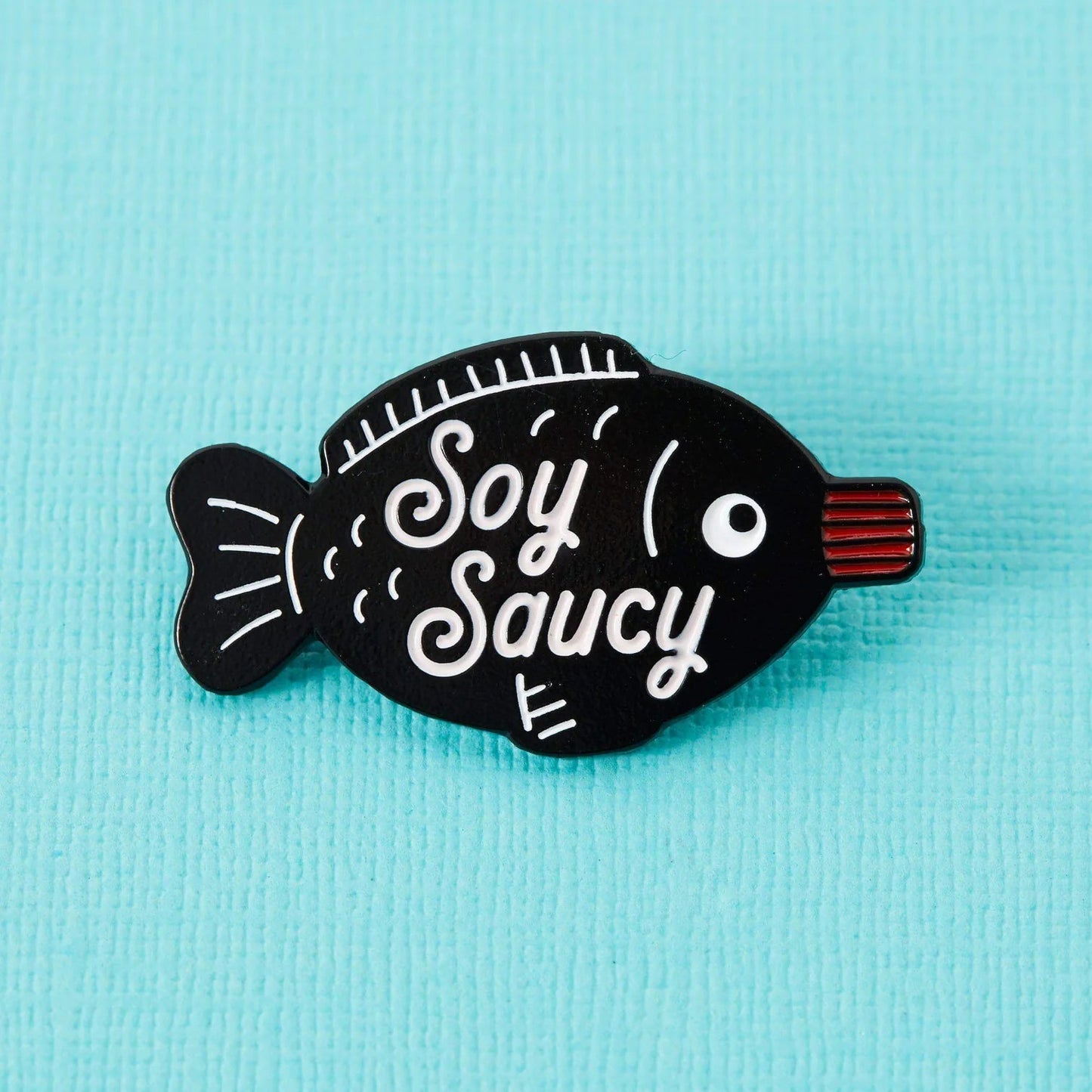 Soy Saucy | enamel pin