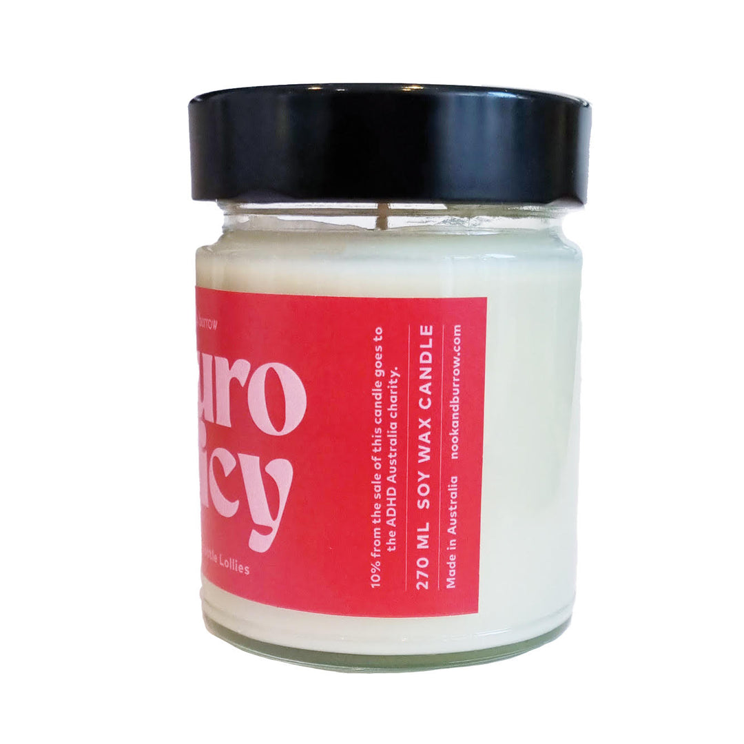 Neurospicy | candle Nook & Burrow