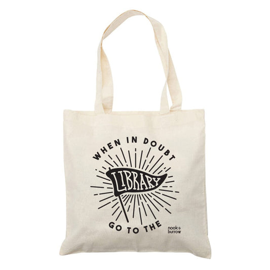 When In Doubt | tote bag - Nook & Burrow