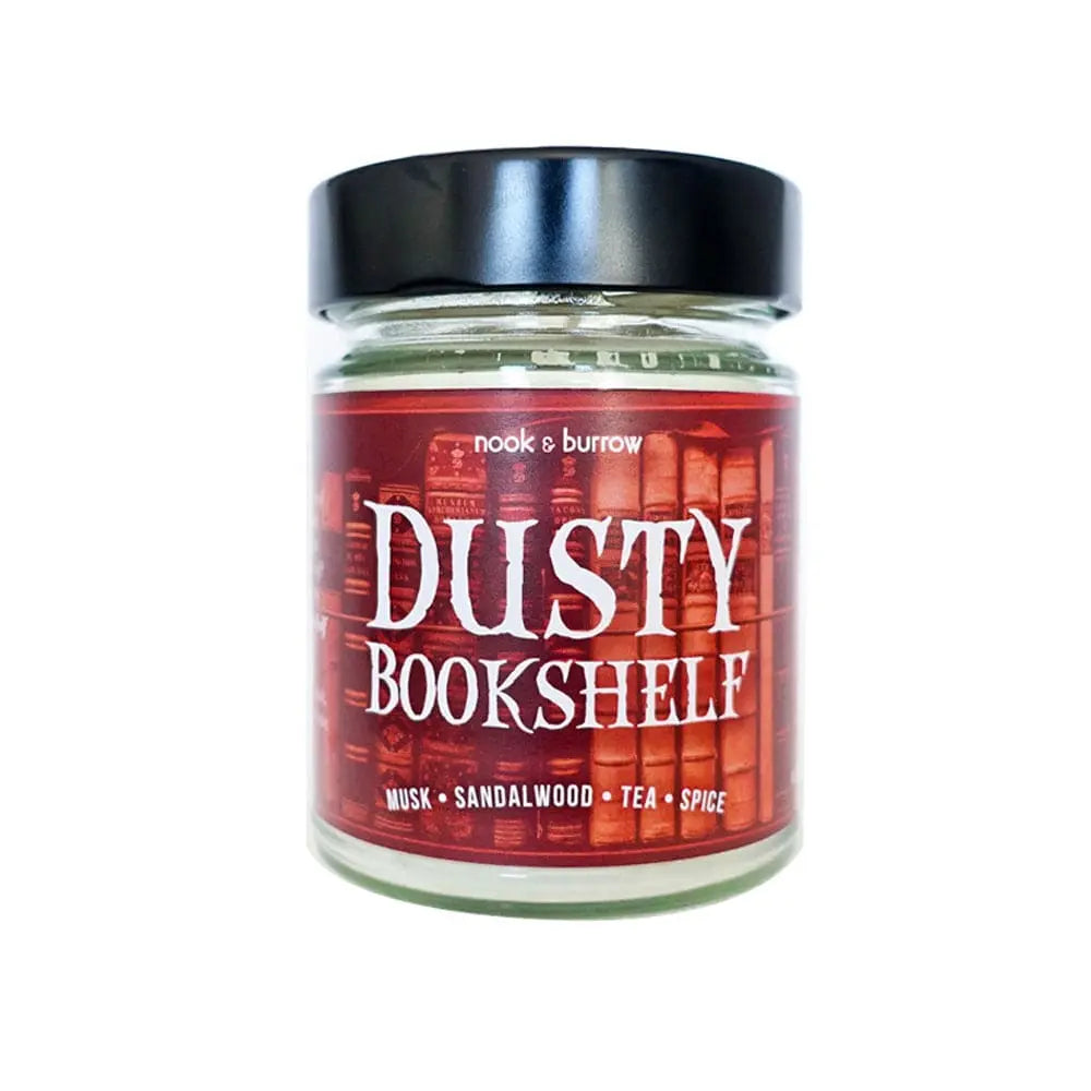 Dusty Bookshelf | candle - Nook & Burrow