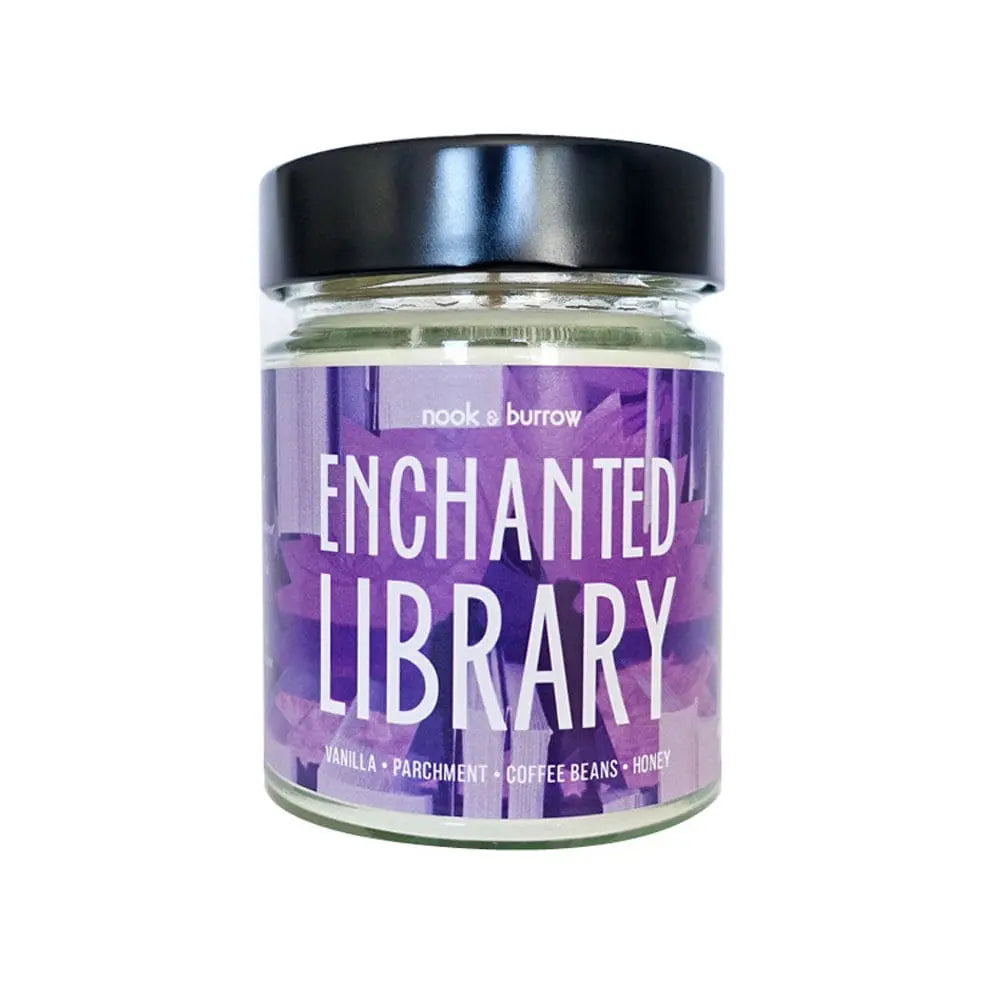 Enchanted Library | candle - Nook & Burrow