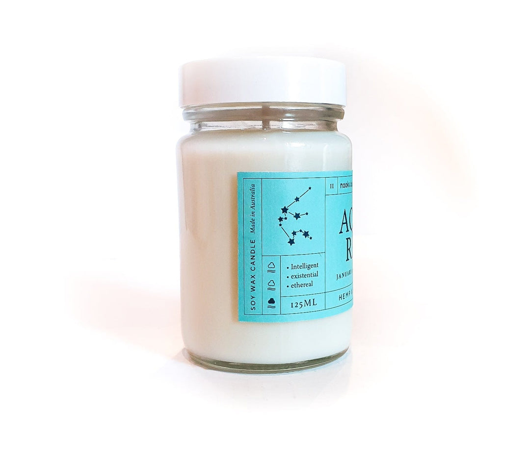 Nook & Burrow candle Aquarius | Astrology Range | candle