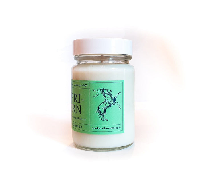 Nook & Burrow candle Capricorn | Astrology Range | candle