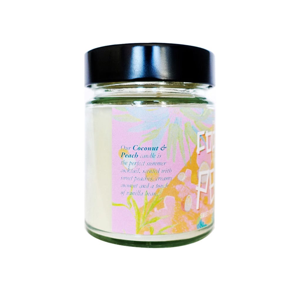Coconut & Peach | candle - Nook & Burrow