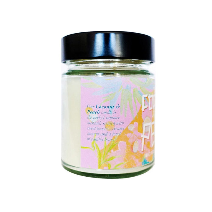 Coconut & Peach | candle - Nook & Burrow