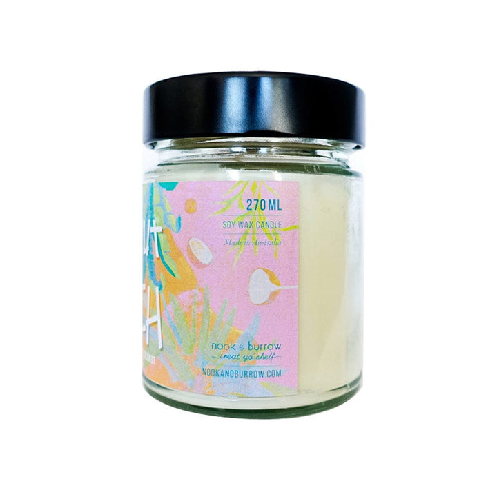 Coconut & Peach | candle - Nook & Burrow
