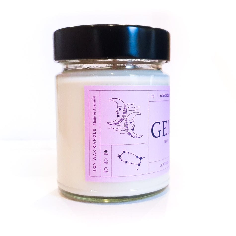 Nook & Burrow candle Gemini | Astrology Range | candle