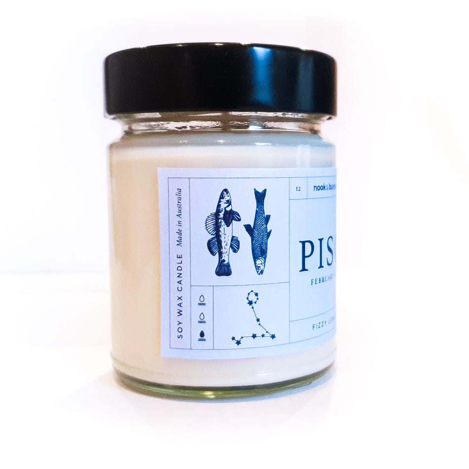 Nook & Burrow candle Pisces | Astrology Range | candle