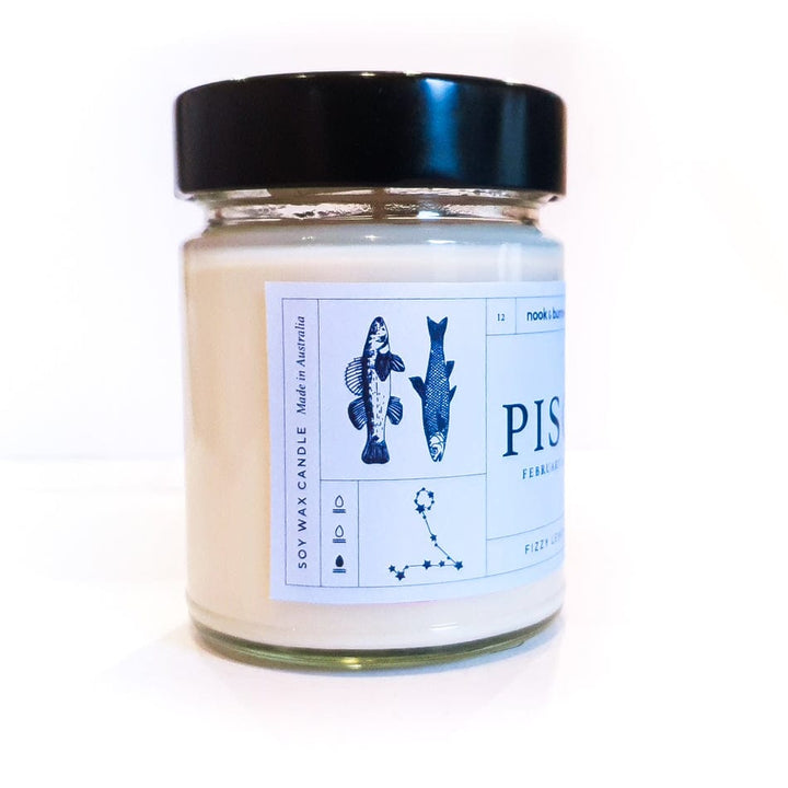 Nook & Burrow candle Pisces | Astrology Range | candle