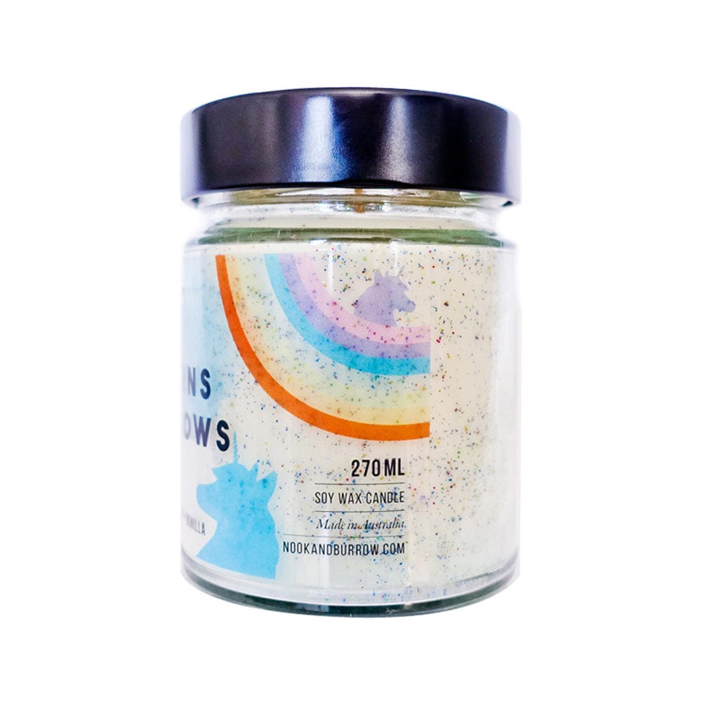 Unicorns & Rainbows | candle - Nook & Burrow