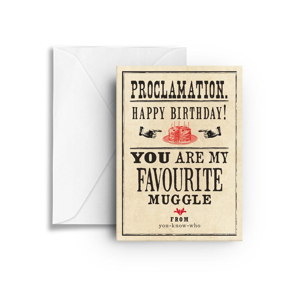 Proclamation | greeting card - Nook & Burrow