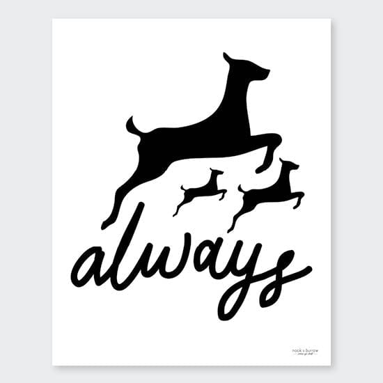 Always | 8 x 10 print - Nook & Burrow