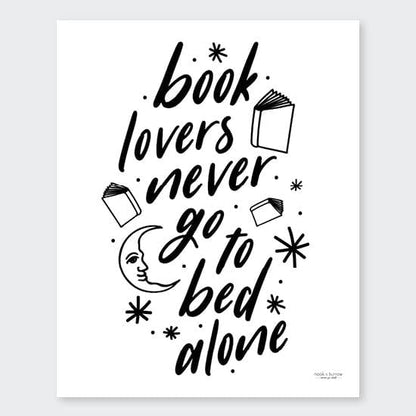 Book Lovers | 8 x 10 print - Nook & Burrow