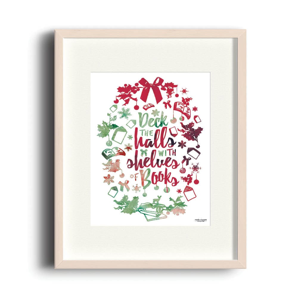 Deck the Halls | 8 x 10 print - Nook & Burrow