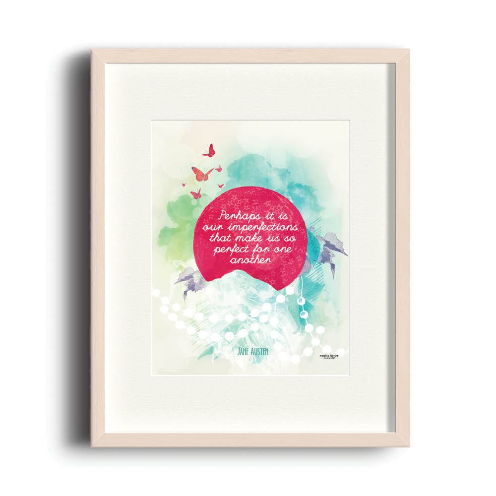 Jane Austen | 8 x 10 print - Nook & Burrow