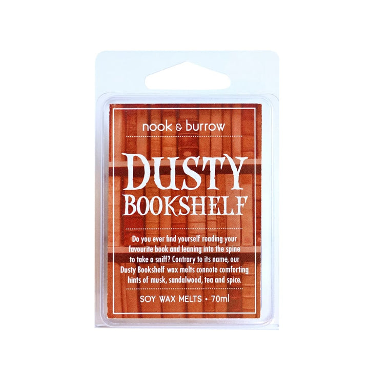 Dusty Bookshelf | wax melts - Nook & Burrow