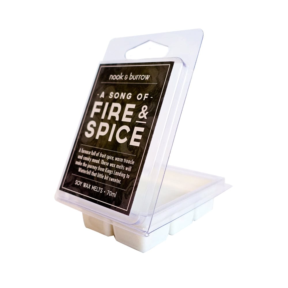 Fire & Spice | wax melts - Nook & Burrow