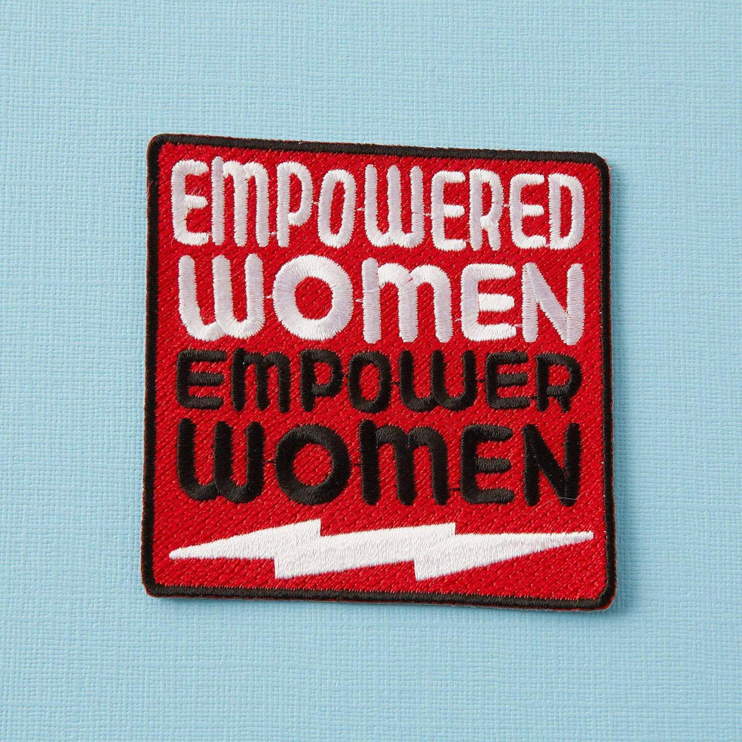 Punky Pins iron on patch Empowered Women Embroidered | iron on patch