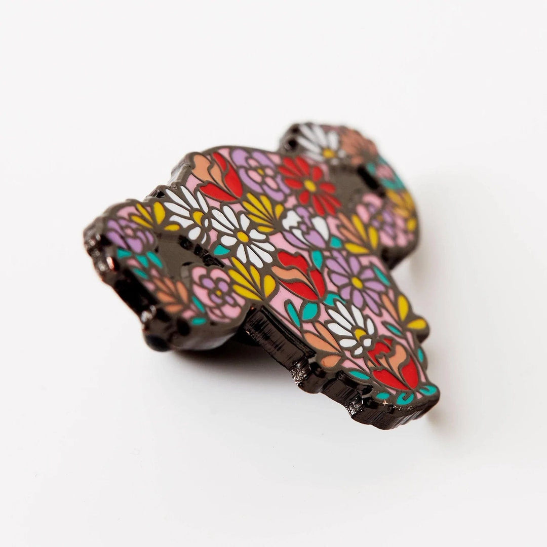 Punky Pins pin Floral Uterus | enamel pin