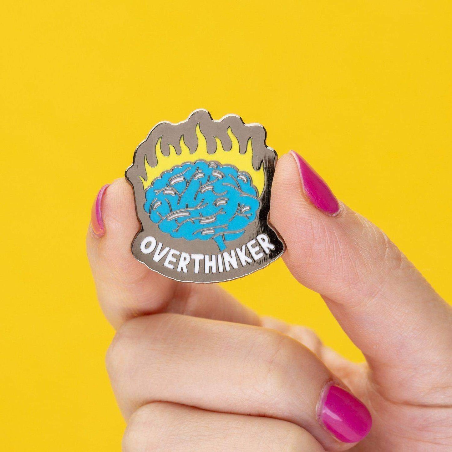 Punky Pins pin Overthinker | enamel pin