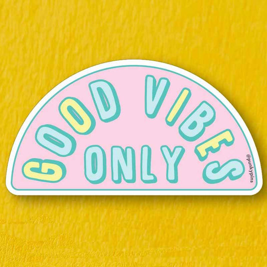 Good Vibes Only | sticker - Nook & Burrow