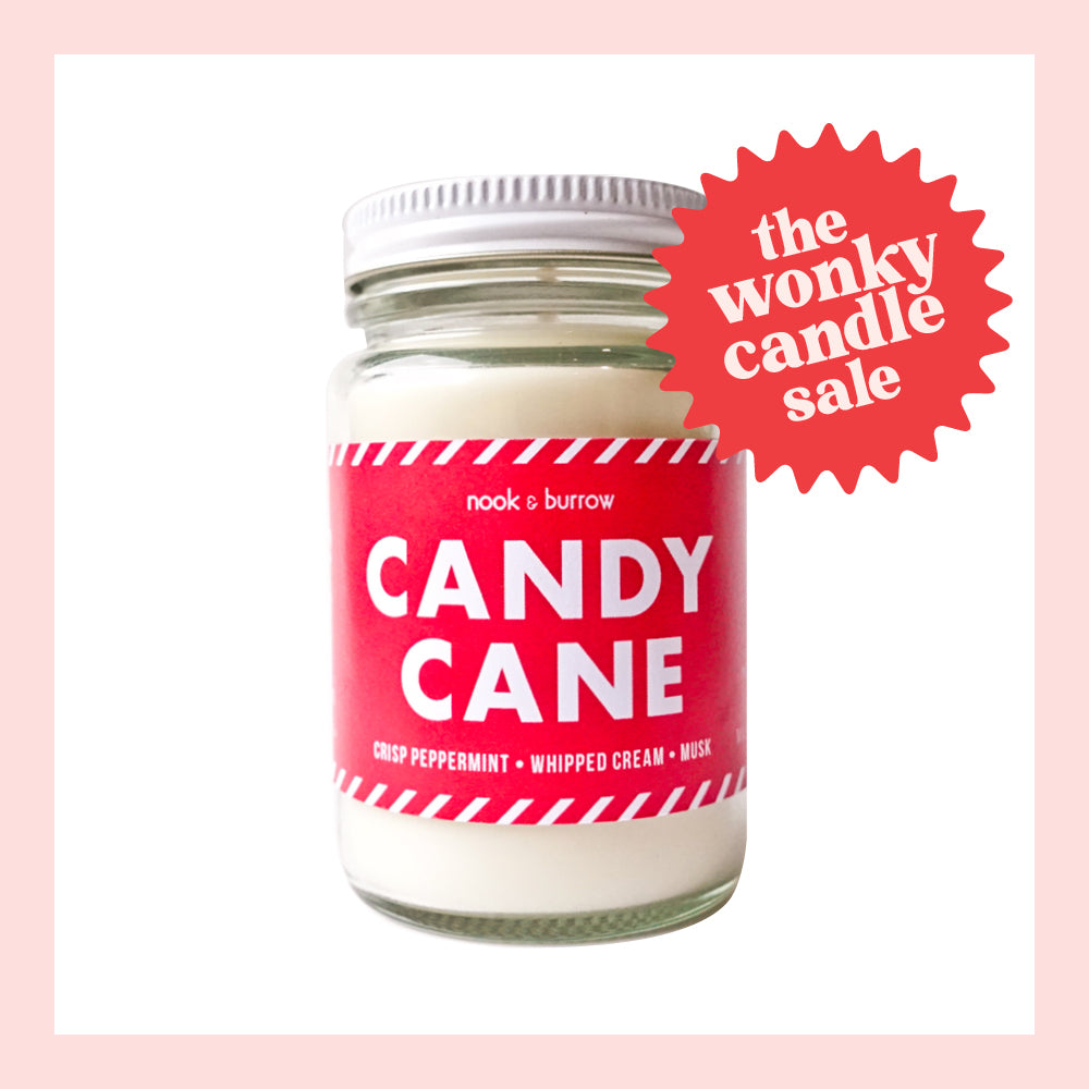 IMPERFECT — Candy Cane | candle