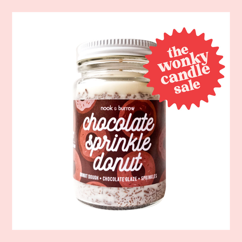 IMPERFECT —Chocolate Sprinkle Donut | candle