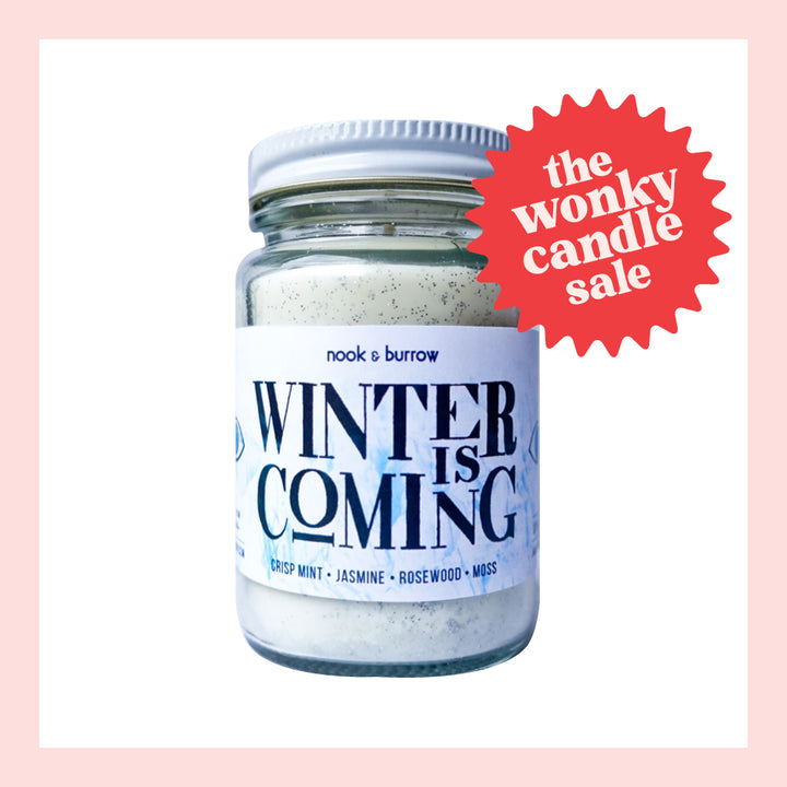 IMPERFECT — Winter is Coming | candle