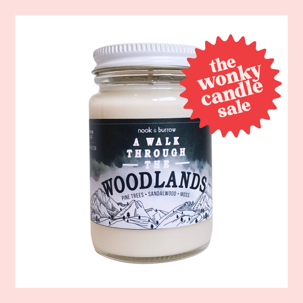 IMPERFECT — A Walk Through the Woodlands | candle