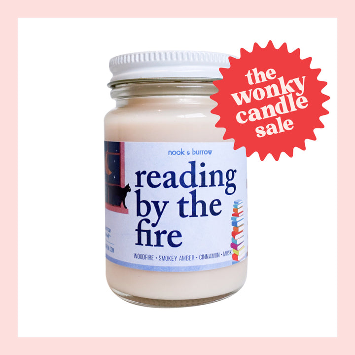 IMPERFECT — Reading by the Fire | candle