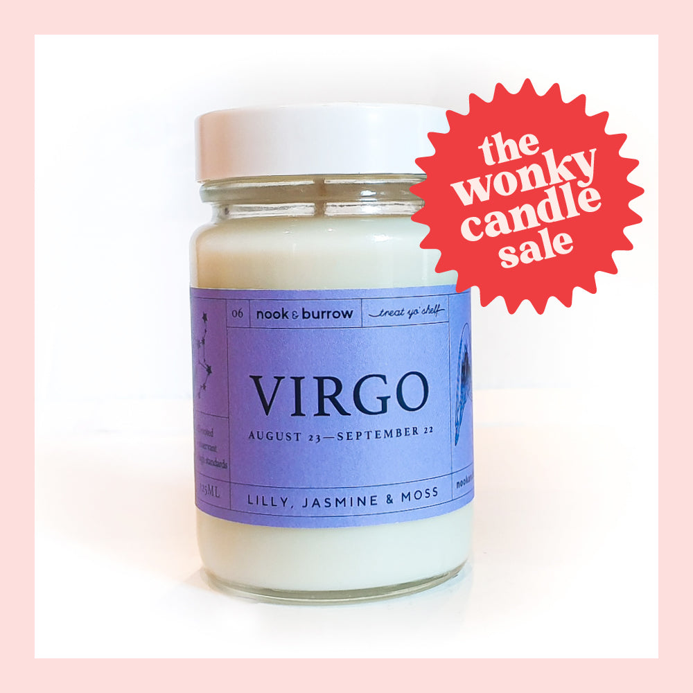 IMPERFECT — Virgo Candle - Lily, Jasmine & Moss Scent