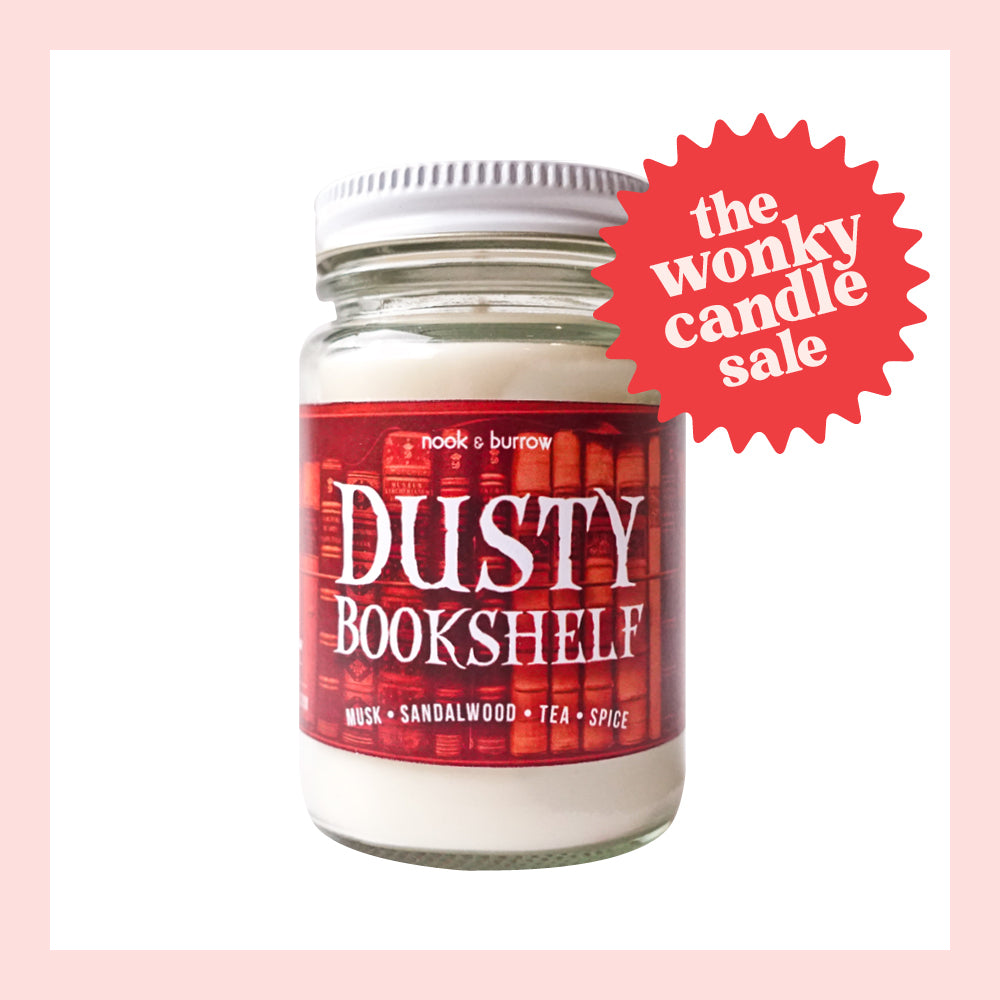 IMPERFECT — Dusty Bookshelf | candle