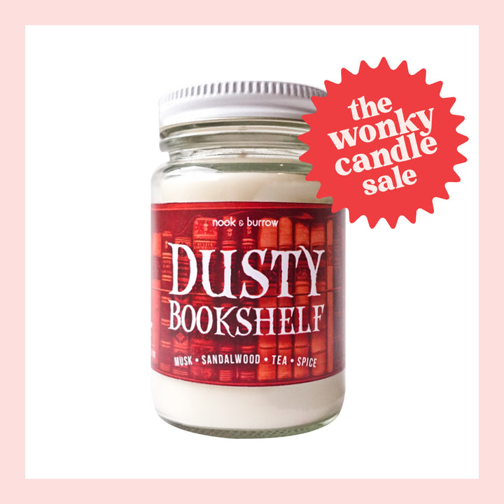 IMPERFECT — Dusty Bookshelf | candle
