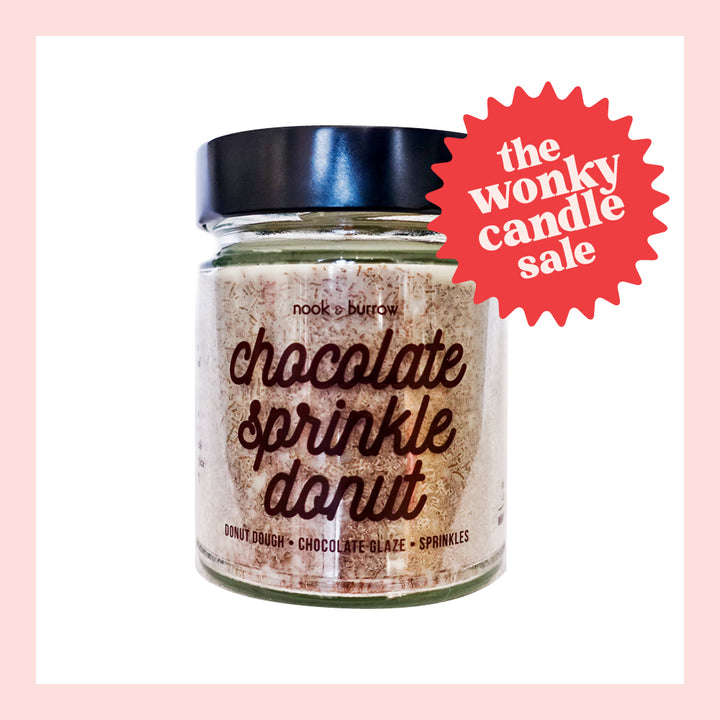 IMPERFECT —Chocolate Sprinkle Donut | candle