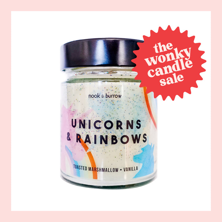 IMPERFECT — Unicorns & Rainbows | candle