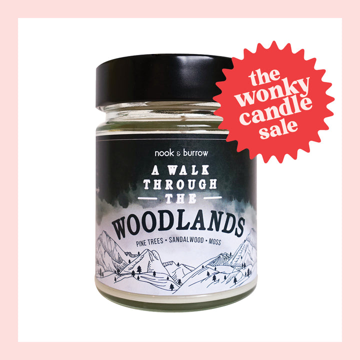 IMPERFECT — A Walk Through the Woodlands | candle