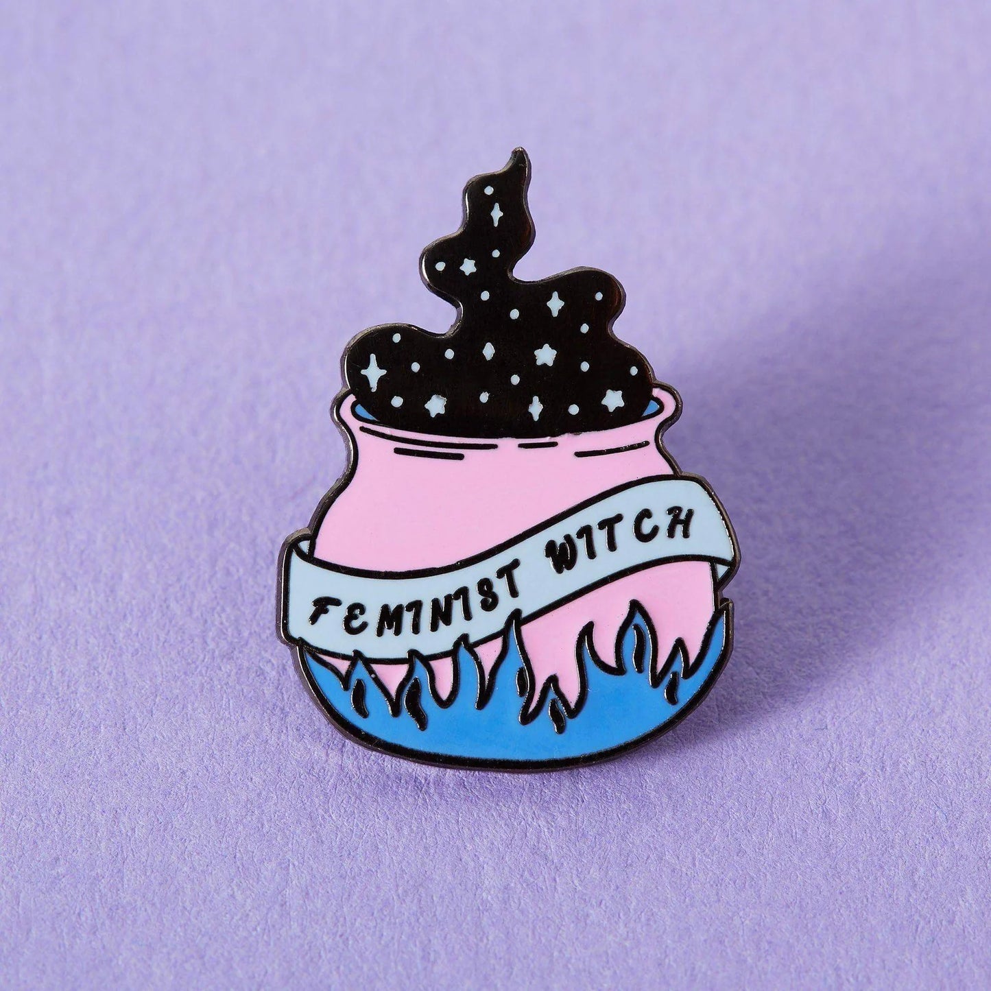 Feminist Witch | enamel pin