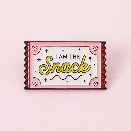 I Am The Snack | enamel pin