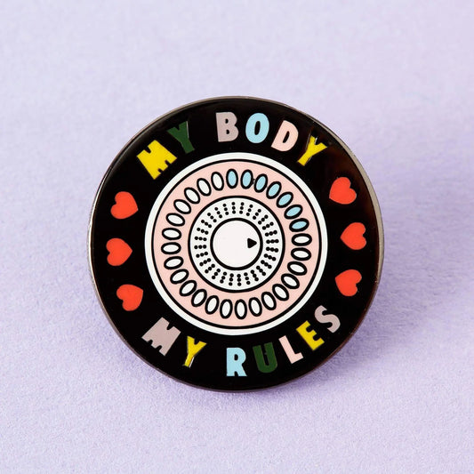 My Body My Rules | enamel pin
