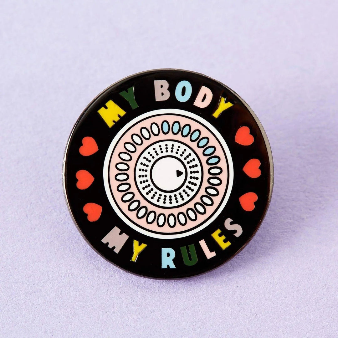 My Body My Rules | enamel pin Punky Pins