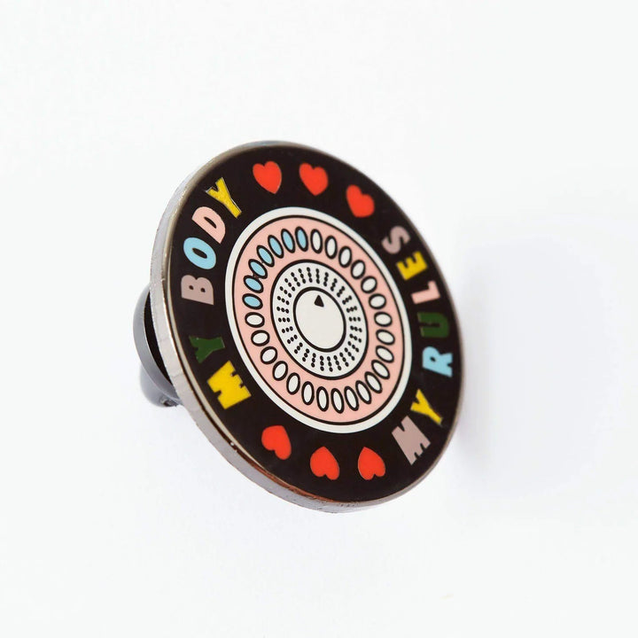 My Body My Rules | enamel pin Punky Pins