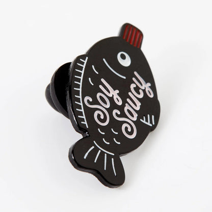 Soy Saucy | enamel pin