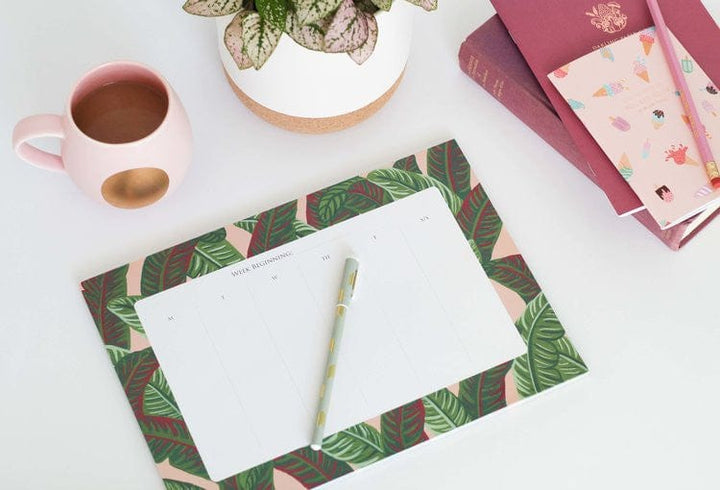 Paradise | desk planner - Nook & Burrow