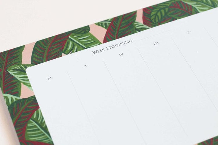 Paradise | desk planner - Nook & Burrow