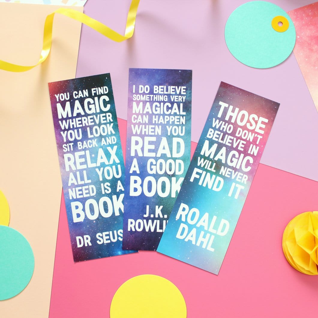 Magic Quotes | bookmark set - Nook & Burrow