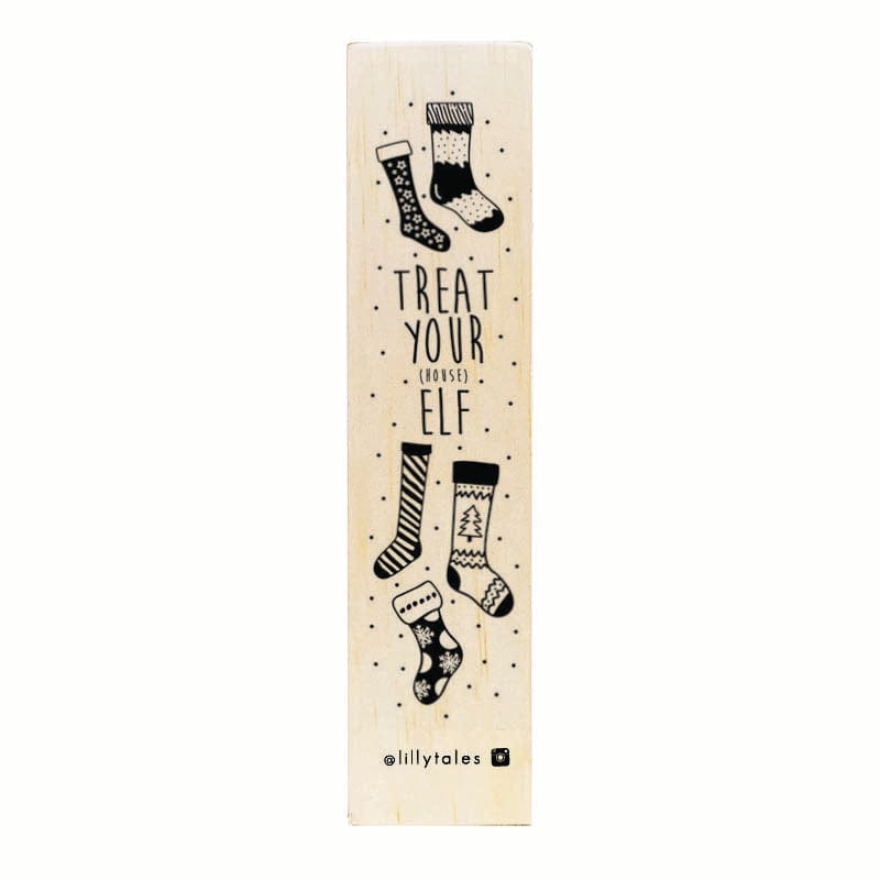 Treat Your (House) Elf | wooden bookmark - Nook & Burrow